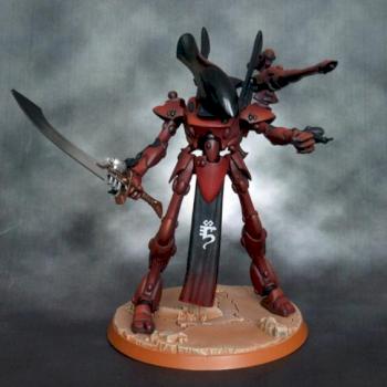 Warhammer 40k Eldar Wraithlord by Cliff1995