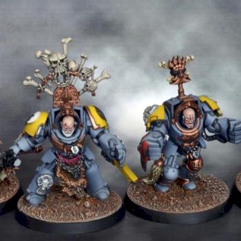 Space Wolves Wolf Guard Terminators 40k by Cliff1995