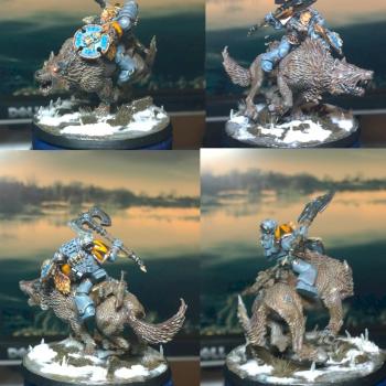 Thunderwolf Cavalry by Blackmane