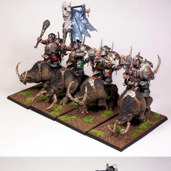 Mournfang Cavalry by UnlimitedColours