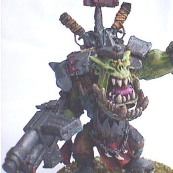 Another view of my Warboss by Squig Boss