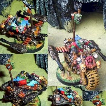 Ork Warbike by gergaroth