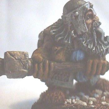 dwarf w/hammer by Squig Boss