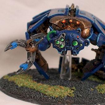 Necron Tomb Spyder by by zeph