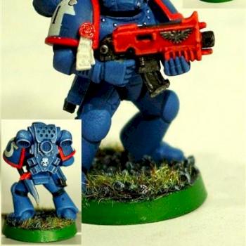 UltraMarine Space Marine by Octavius138