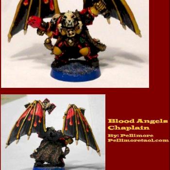 Blood Angels Chaplain by Pellimore