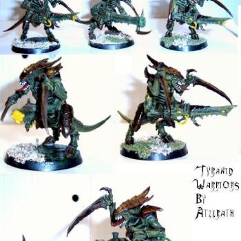 My first Squad of Three warriors by atzerath