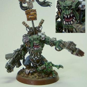 Goff Ork Warboss by stu witter