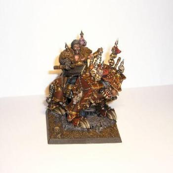 Seigneur maraudeur de Khorne sur juggernaut by nikolas