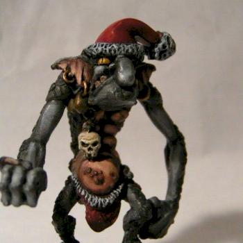 Blood Bowl Christmas Troll #2 (Goblin Team) by Indigo