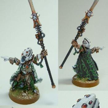 Female Eldar Farseer by stu witter