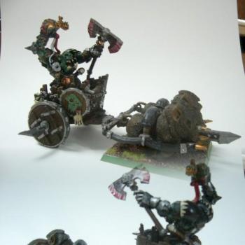 Orc-Warboss on chariot by aman