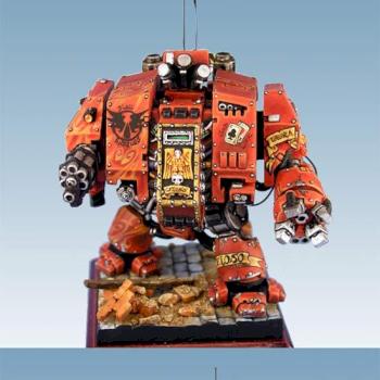 Blood angels dreadnought Furioso by JJmetropol