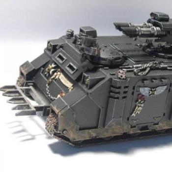 Black templars Razorback by kabaddon