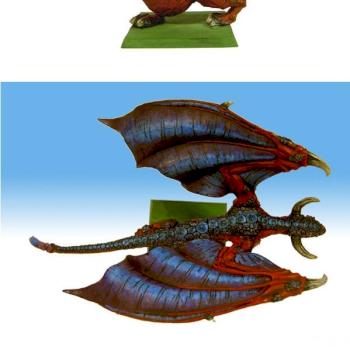 Garzag, first of chaos wyverns by XyreX