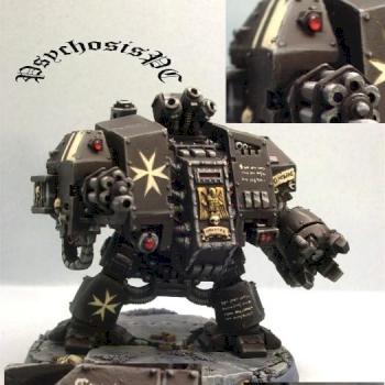 Black Templars Dreadnought by PsychosisPC