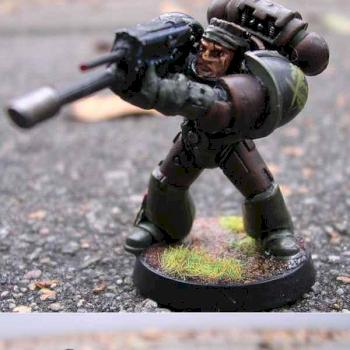 Chapter Master Tactical Marine by Demon Hunter