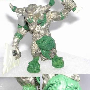 minotaur conversion HB mordheim warband by DaRKSLaVe