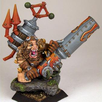 Dwarf Flamecannon by CrookedEye