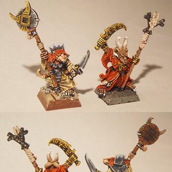 Mordheim Skaven Sorcerers by Pancreasboy