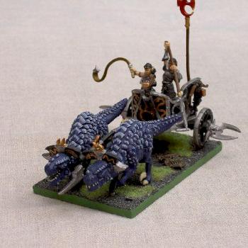 Dark elves chariot by rominou