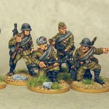 World War 2 - Soviets LMG Team by witchhunter