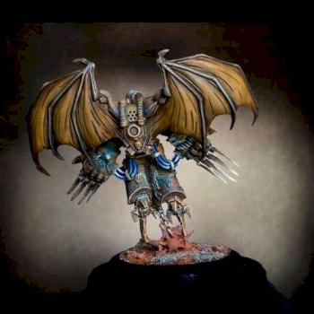 WH 40 K Chaos Lord COFC Miniature Exchange by basxx