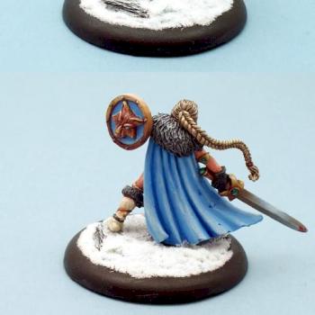 Æsa of the North [Reaper Miniature's "Viking Girl"] by Thryth