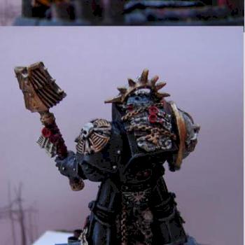 Space Marine Terminator Chaplain by kris6666