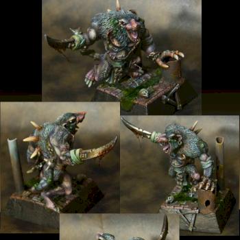 Skaven Rat Ogre by SkelettetS