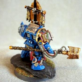 Ultramarine Terminator Librarian by PingChingMan