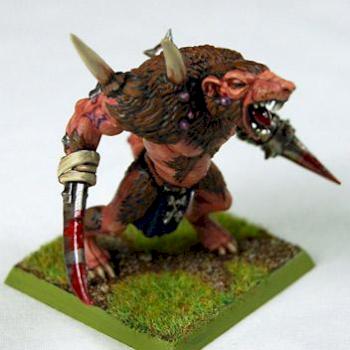 Skaven Rat Ogre by wolvzbane