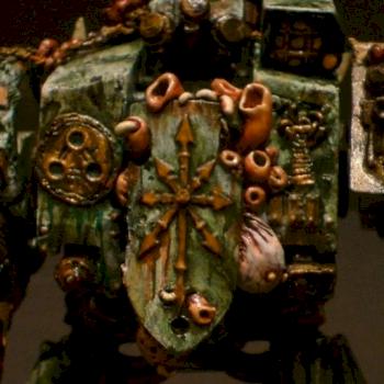 Nurgle/Death Guard Dreadnought (closeup) by Plaguelord