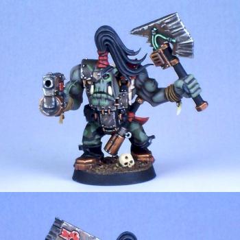 GW: Space Orc Boss by Vulture