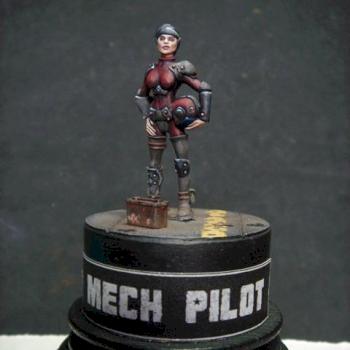 nouvelle photo de la mech pilot by slave of paint