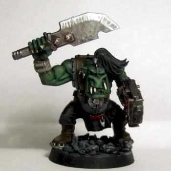 40K ORK BOY by capt mannering