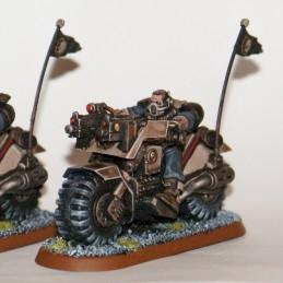 space marine scout bikers by bamcky2k