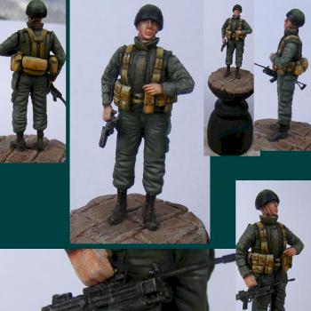 IDF paratrooper 1/35/54mm by Freddy Krueger H