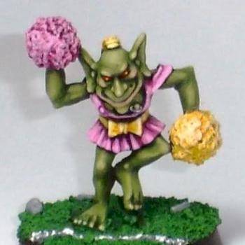 Goblin Cheerleader by Mostyn