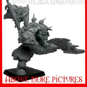 Warhammer fantasy Orks Black Orc Schwarzorks warboss GW by Beowahr