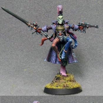 Eldar Harlequin Troupe Master by Ringil