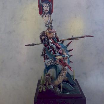 Mounted Lord of Slaanesh by Kennum