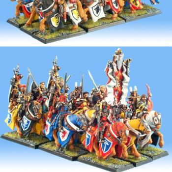 Bretonnian Questing Knights by PeJot