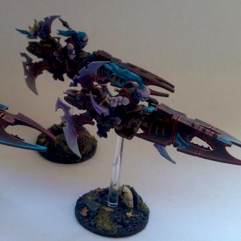 Dark Eldar Reaver Jetbikes by Inq Tiberius