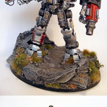 Grey Knight Dreadknight by DarkEyeStudios