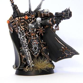 Chaos Black Legion Lord Kranon the Relentless by DarkEyeStudios