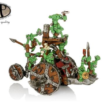 Orcs and Goblins Snotling Pump Wagon @ standard quality by hesperax