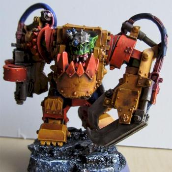 Mega Armored Ork Warboss by maciekmaciek