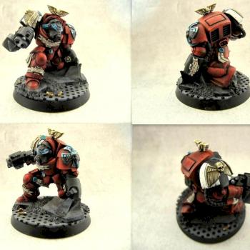 Space Hulk brother Scipio warhammer 40000 painted by shas o come