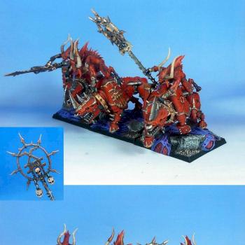 Juggernaut of khorne daemon command group by axia